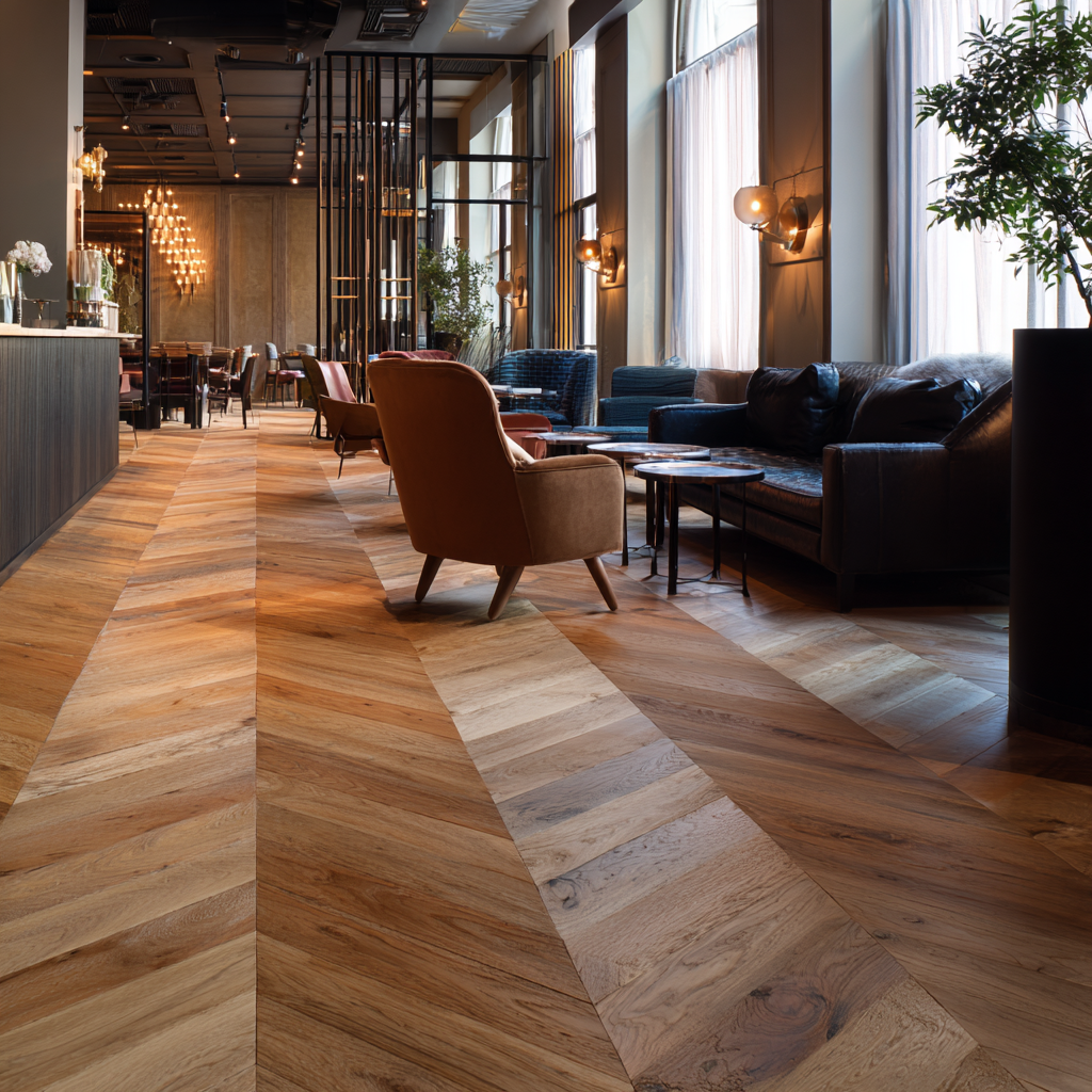 Chevron parquet