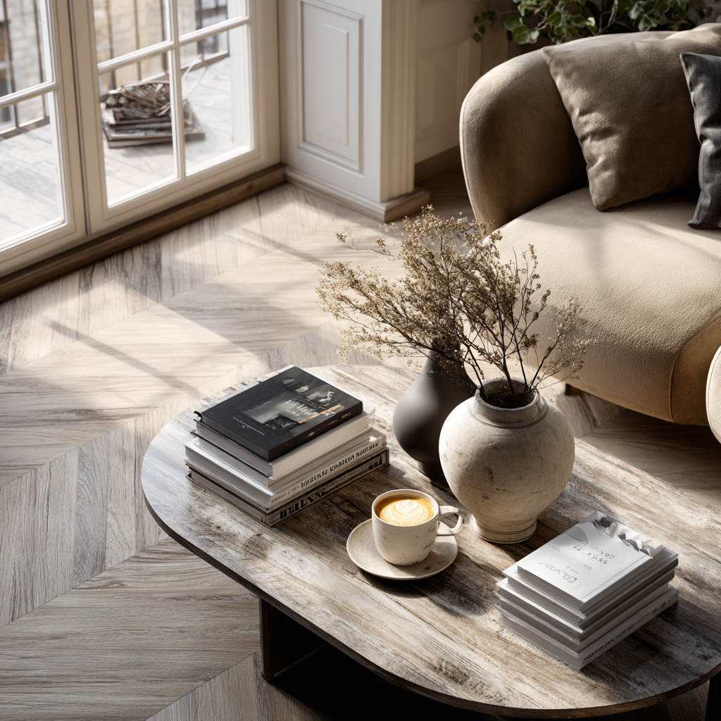 Chevron parquet